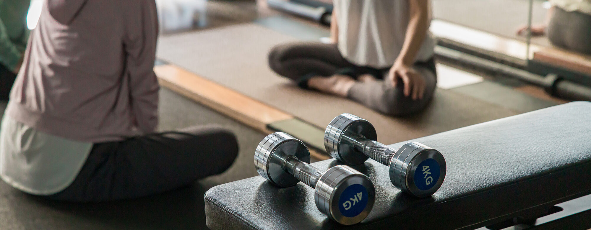 ダンベルの写真